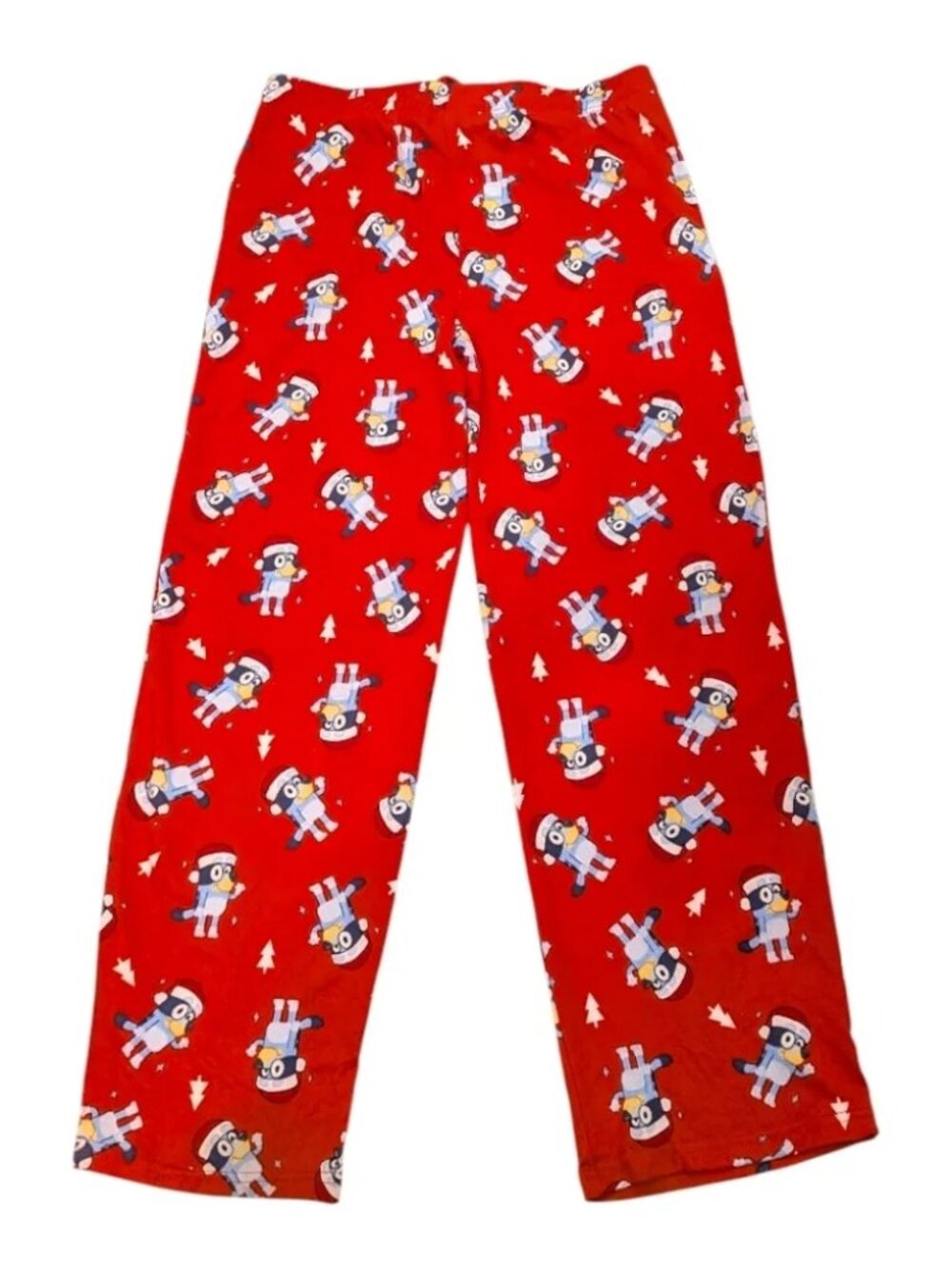 Bluey Christmas Holiday Pajama Lounge Pants Red Santa Sleep XL NWT Winter Cozy